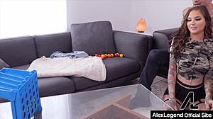 Alex Legend Cums on Rocky Emerson's Ass