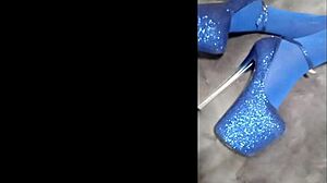 i got this milf with perfect body in pantyhose and eight inch heels, tits and ass so big