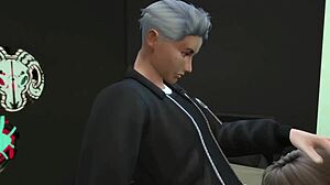 fucking my gay roommate in wild sims 4 dorm game