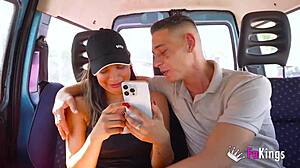 Latin bombshell Daniela Melo can't stop fucking at Fakings