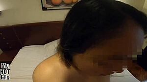 Debela ljubavnica jaše kurac jako do prljave krem paj u divljem POV-u