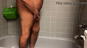 Warm Up In The Shower With Vibrator!