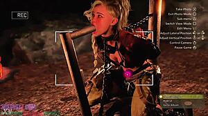 Gemma Smithy trains slave with intense blowjob bondage 😈