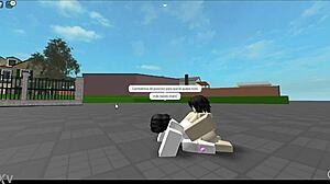 Horny Lesbians Fucking Hard In Roblox Game