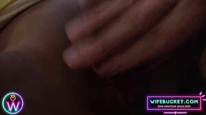 Wifebucket Homemade - Petting My Latina Wife's Huge Clit, Damn!