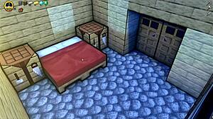 Alex delivers the best handjob in hornycraft parody