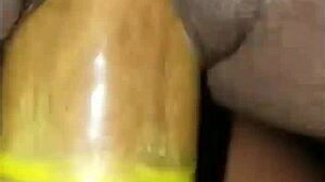 I fucked this ebony bbw chick from tinder, bent her over for doggystyle quickie with condom.