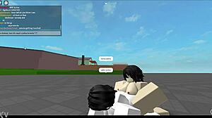 Horny Lesbians Fucking Hard In Roblox Game