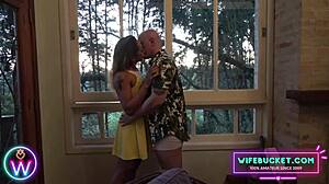 Wifebucket Homemade - Petting My Latina Wife's Huge Clit, Damn!