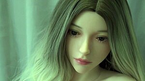 Blonde YJL sex doll with sexy pussy