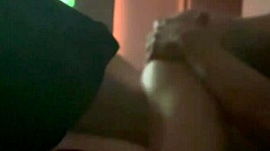 Real amateur couple explores interracial passion with huge asses 😏