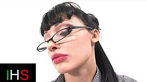 fabulous blue-eyed girl loves taking it in the ass so much