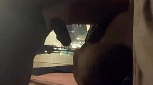 Is she screaming from the deep pounding?