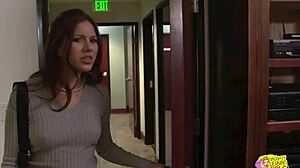 Lesbians Split Night Between Romance and Wild Counter Sex!