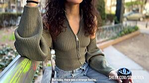 Curly Tinder Girl Lets Me Explore Her Curves