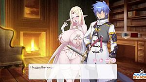 milking Oriana’s big tits with Kamaria in sexy game ep19