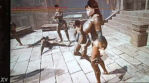 Curvy Sexy Fat Woman Poses Seductively