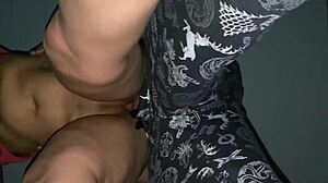 Latina bent over doggystyle!