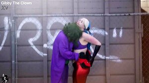 Rachel Luxe As Harley Quinn Takes Monster BBC In Joker 2 Cosplay