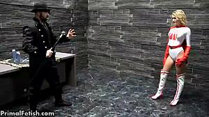 Superheroine Turned Into Sexbot With Intense Fucking And Orgasms