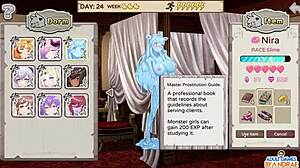 milking Oriana’s big tits with Kamaria in sexy game ep19