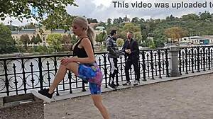 Fitness Milf Laura Crystal Goes Hard with Double Anal Penetration.