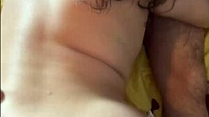 My wife gets pounded while sucking another guy's cock