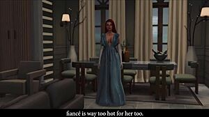 Hey, can you believe this shemale bangs stepdaughter's fiance before the wedding in Sims 4?