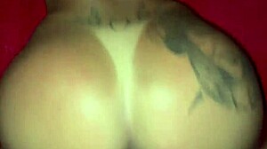 oh yeah, she pulled off the condom to feel cum in her tight ass!