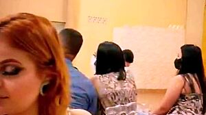 Casual Wife Flashes at Friend’s Wedding in Public