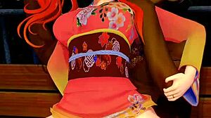 Wow! Vanessa Veren Bikin Kagum di Luar Ruangan Pakai Yukata Anime Seksi!