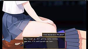 Green Haired Girl In Femuzero Facesits