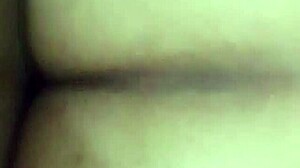 the big cock breaks the condom while fucking her ass. she gets pregnant from the monster dick.