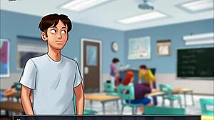 Teacher route in Summertime Saga 227.