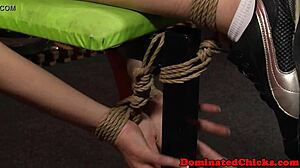 Hell yeah! Smalltits sub gets anal pounding at gym!