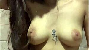 Timid Latin babe fucked hard and mercilessly. Can she handle that big cock close-up?