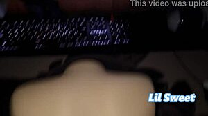 Petite Teen With Narrow Ass Gets Fucked While Watching Another Petite Teen Get Fucked