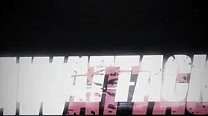 aubry babcock takes hard pounding from friend