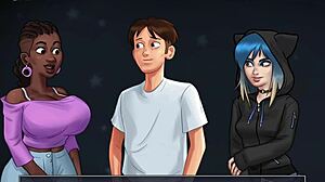 Teacher route in Summertime Saga 227.