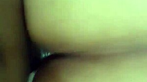 the big cock breaks the condom while fucking her ass. she gets pregnant from the monster dick.