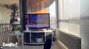 Kingsday slut princess takes big black cock