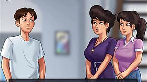 Teacher route in Summertime Saga 227.