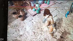 Curvy Sexy Fat Woman Poses Seductively