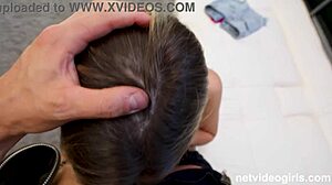 Hey, are you really this shy innocent blonde on the casting sofa with that bubble butt?