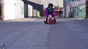 Rachel Luxe As Harley Quinn Takes Monster BBC In Joker 2 Cosplay