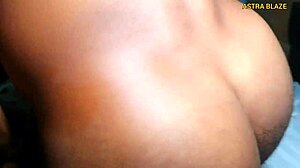 Ebony Ass Fucked Sideways Until Cum On Dick