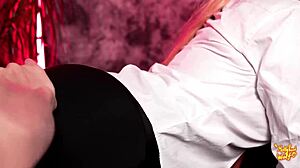 So, Chainsawman went hard on Power with a rough fuck and creampie finish. - MollyRedWolf