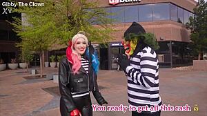 Rachel Luxe As Harley Quinn Takes Monster BBC In Joker 2 Cosplay