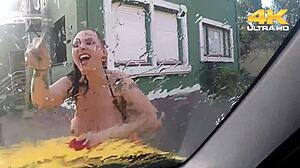 i sucked gaucho’s big cock in public brazilian style