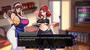 futanari milf dominates with big ass in hentai